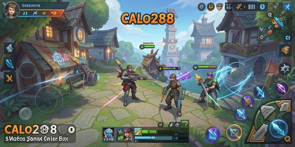 Tampilan menarik dari gameplay CALO288 yang penuh strategi.