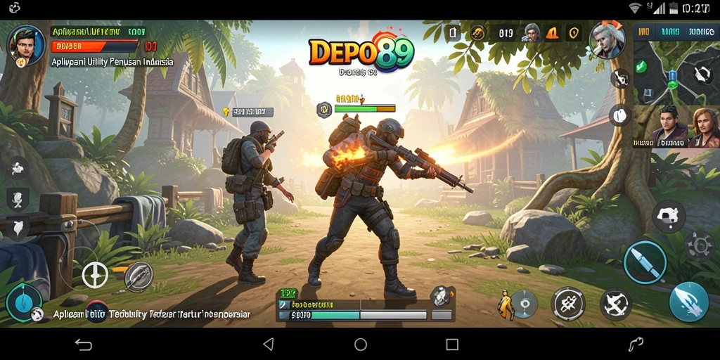 Tampilan antarmuka DEPO89 yang user-friendly dan praktis.