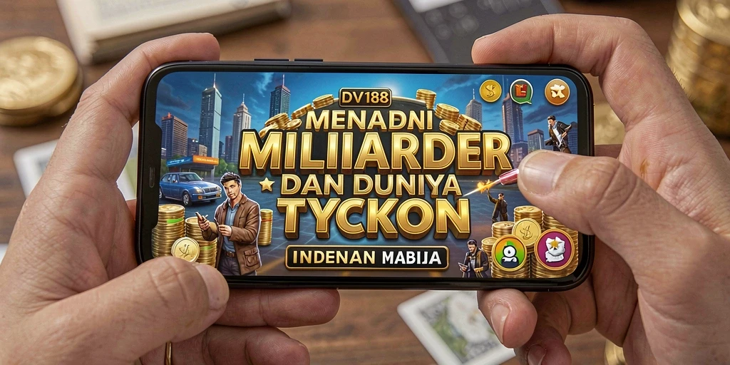 Screenshot gameplay yang menggambarkan dinamika pengelolaan bisnis Tycoon.