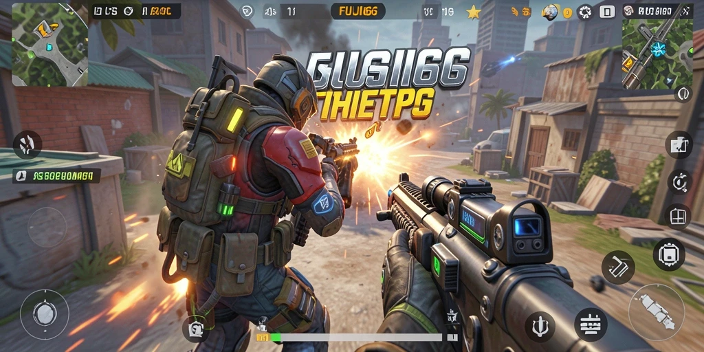 Tampilan gameplay seru FUJI66 dengan aksi tembak-menembak yang intens.