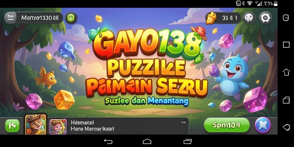 Tampilan gameplay GAYO138 yang menarik dan penuh tantangan.