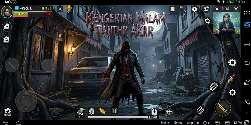 Gameplay HAO788 yang mencekam dan atmosfer Horror yang intens.