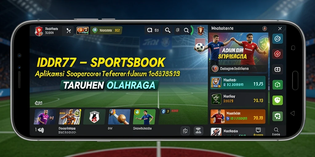 Tampilan gameplay yang menarik dan interaktif dalam taruhan olahraga.