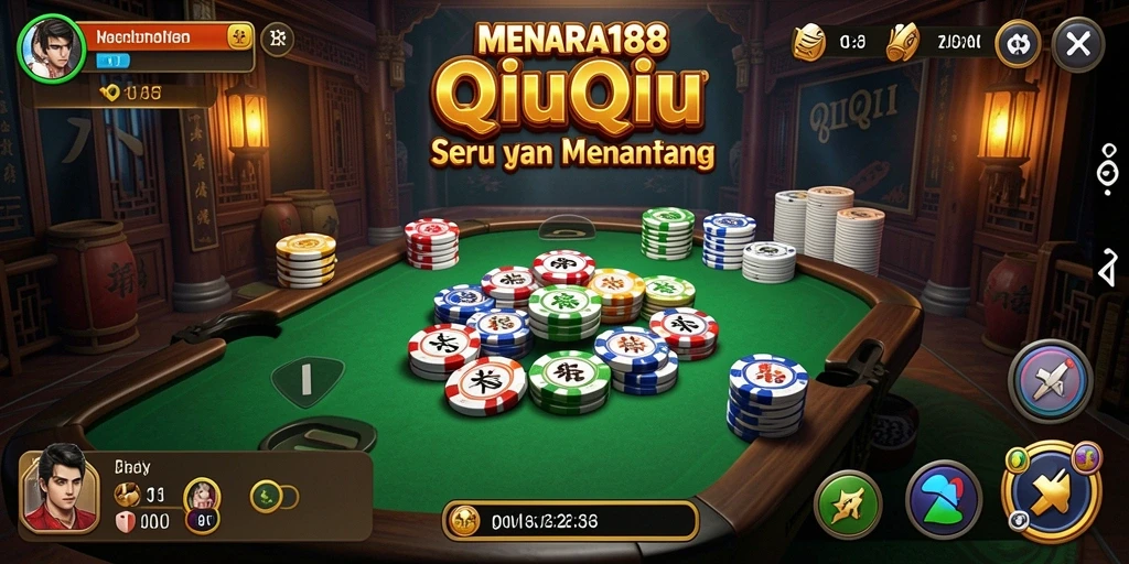 Gameplay QiuQiu yang menegangkan dan menarik di MENARA188.