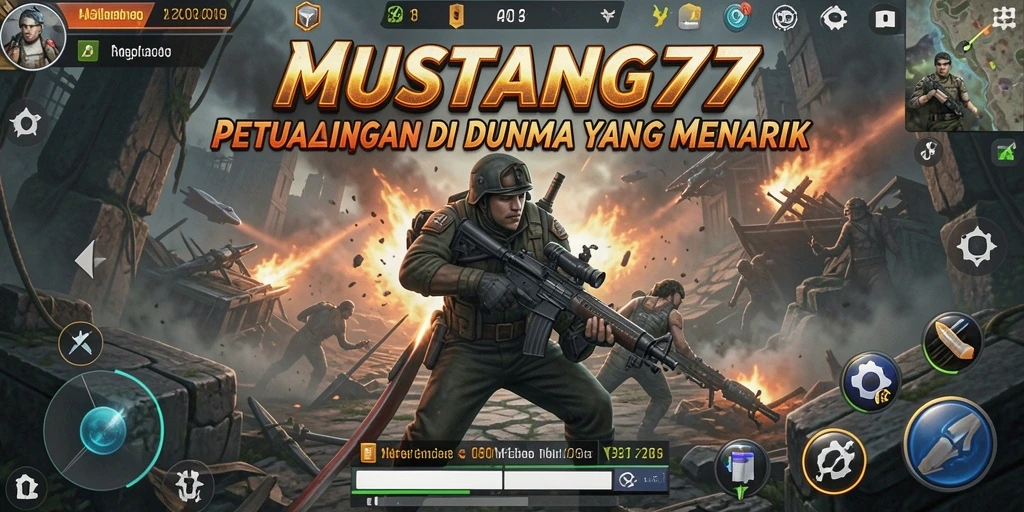 Screenshot gameplay MUSTANG77 menampilkan aksi seru dalam petualangan.