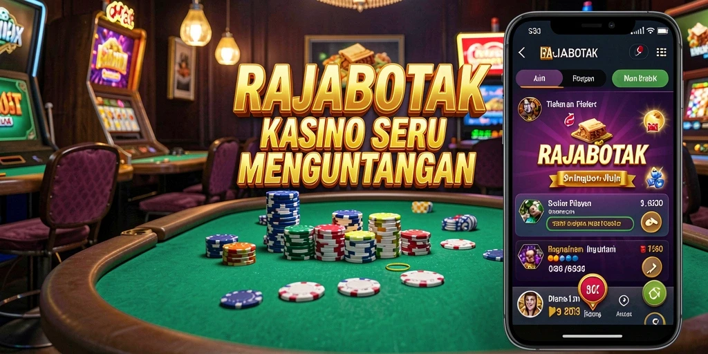 Tampilan gameplay menarik RAJABOTAK di kasino online.