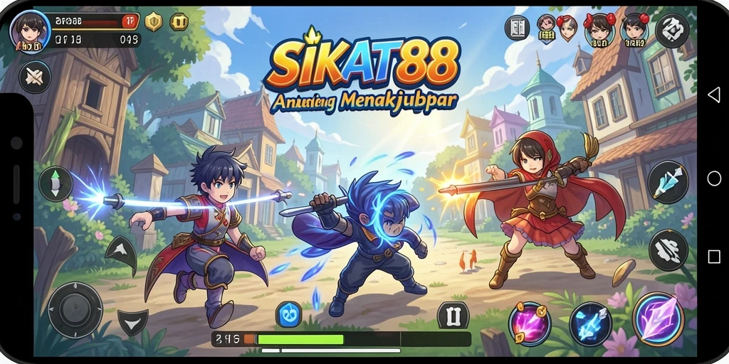 Gameplay SIKAT88 yang penuh warna dan seru di dunia anime.
