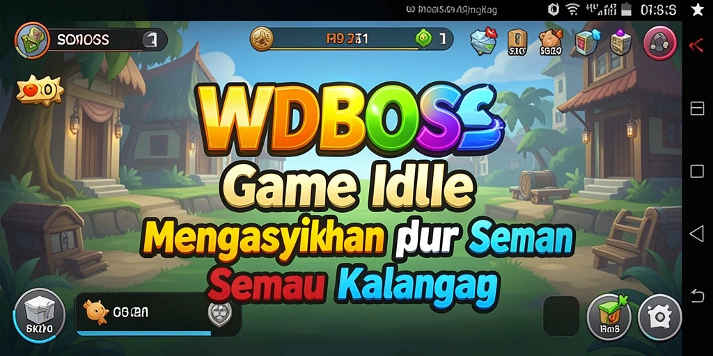 Tampilan gameplay WDBOS yang menawan dan menenangkan.