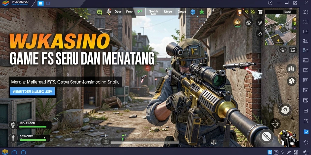 Tampilan gameplay menegangkan di WJKASINO dengan grafis yang memukau.